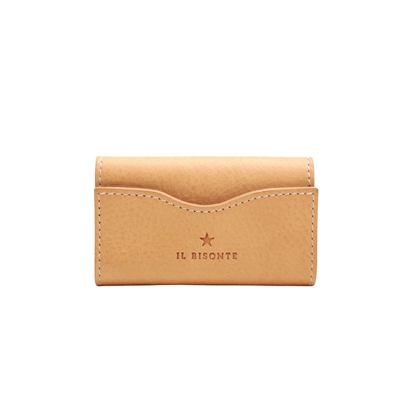 イルビゾンテ IL BISONTE OLIVETA KEY HOLDER キーケース SKH144-PV0001-NA106B メンズ レディース 本革 レザー ベージュ